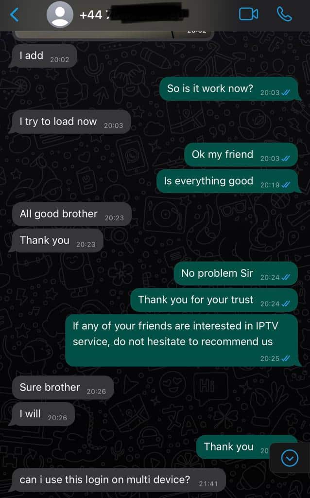 testimonial